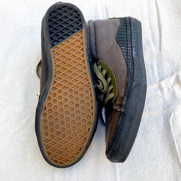 RARE Taka Hayashi 138 MID Military Vans Shoes Size 10 - Picture 2 of 4